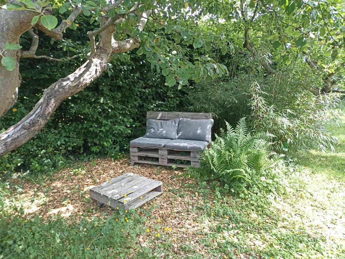 L'Echappee Au Jardin, Yourte Bucolique Godinne Exteriér fotografie